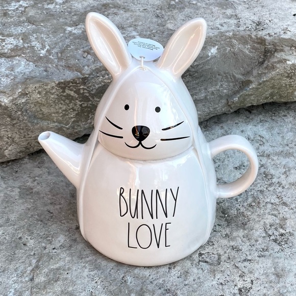 Rae Dunn Other - Rae Dunn BUNNY LOVE Teapot